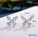 Cao Shi's Durable Mini Horse Eye Drops Small Butterfly Zircon Earrings, Fashionable And Exquisite Earrings_ipsvogv.com