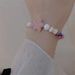 Starfish Series Ceramic Macaron Pentagram Bracelet For Women, New Sweet And Niche Versatile Irregular Bead Jewelry_ipsvogv.com