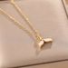 version Korean Style Titanium Steel Necklace, Women's Micro Inlaid Mother Of Pearl Fish Tail Pendant, Light Luxury Niche_ipsvogv.com