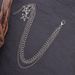 Fashionable And Trendy Multi-layer Hollow Irregular Pentagram Pendant Shoe Chain Cool Martin Boots With Detachable_ipsvogv.com