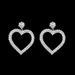 Women’s Jewelry Set Fashion Exaggerated Bridal Wedding Earrings Popular Ladies Diamond Long EarringsSilver Tassel Earrings_ipsvogv.com