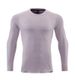 Men's Clothing Long-Sleeved Sports T-Shirt Running Quick-Drying Tights Fitness Breathable Training Outdoor Clothing Round Neck Sweatshirt_ipsvogv.com