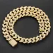 hip Hop Jewelry Cuban Link Chain 15mm S Sier Fashion Necklace Iced Out Fully Vvs Baguette Moissanite Dia Men_ipsvogv.com