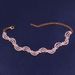 Jewelry Micro-inlay Twisted Wave Anklet Women's Multi-layer Sexy Rhinestone Beach Anklet_ipsvogv.com