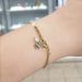 Golden Little Bee Invisible Magnetic Buckle Bracelet Female Element Crystal Bracelet Female_ipsvogv.com