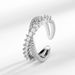 Bora Xing's New Korean Version Of High-end, Fashionable, And Elegant Zircon Is Versatile For Women's Gifts. Open Ring_ipsvogv.com
