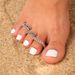 New Beach With Hollow Totem Pattern Joint Ring Set Of 3 Open Feet Rings_ipsvogv.com