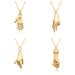 Retro Gold Personality Hand Shaped Pendant Necklace Female Ins Trendy Internet Celebrity Temperament Cold Style Clavicle Chain_ipsvogv.com
