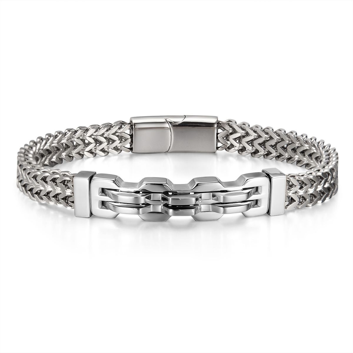 Men's Jewelry Stainless Steel Bracelet Jewelry Fashion Personality Hip Hop Versatile Jewelry_ipsvogv.com
