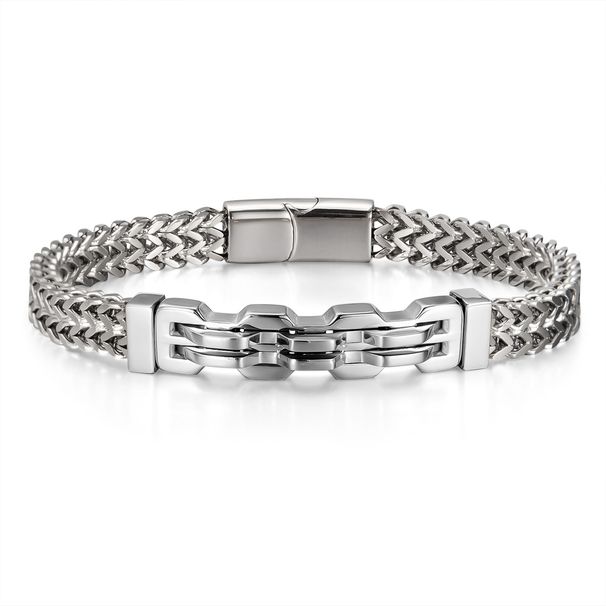 Men's Jewelry Stainless Steel Bracelet Jewelry Fashion Personality Hip Hop Versatile Jewelry_ipsvogv.com