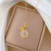 【 Titanium Steel 】 Simple Lucky Bag Of Diamonds, Fashionable And Luxurious Temperament, Gorgeous Full Diamond Necklace,_ipsvogv.com