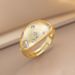 New Fashion All-match Personalized Copper Material Zircon Opening Ring Light Luxury Style All-match Jewelry_ipsvogv.com