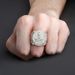Jin'ao Jewelry AG Freemason Letter Ring, Genuine Gold Plated With Zircon, Personalized Hip Hop Male Ring_ipsvogv.com