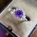 ,internet Celebrity, Fashionable, Colorful Diamond Women's Engagement Ring, Gift Jewelry_ipsvogv.com