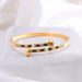 Casual Solid Color Titanium Steel Bangle In Bulk_ipsvogv.com