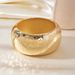 Hot Selling Exaggerated Metal Irregular Smooth Geometric Alloy Thick Bracelet_ipsvogv.com