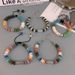 Duobao Color Volcanic Stone Bracelet For Men, Niche Design With A High-end Feel, Stainless Steel Hand Jewelry, Men's_ipsvogv.com