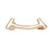 Anti exposure smile brooch fashion exquisite metal diamond accessories shirt clothing collar simple versatile pin_ipsvogv.com