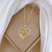 】 Love 【 Mom Zircon Light Luxury Charm Gorgeous Full Diamond Necklace Women's Versatile Clavicle Titanium Steel Chain 【 】_ipsvogv.com