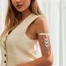 Ethnic Style Arrow Tassel Arm For Women Bohemian Beach Vacation Chain Opening Bracelet_ipsvogv.com