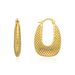 Women’s Jewelry Set Fashion Retro Grid Shaped Copper Plated Gold Earrings For Girls Simple And Stylish Elegant And Stylish Earrings For Ladies_ipsvogv.com