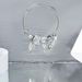 New Korean Edition Stainless Steel Open Butterfly Crystal Tassel Glass Beaded Bracelet, Female Handpiece_ipsvogv.com