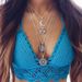 Bohemian Style 3D Moon Elephant Multi-layer Necklace_ipsvogv.com