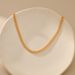 Color Preserving Necklace Plated With K Real Gold Ins Style Wheat Ear Necklace Design Heart Shaped Arrow Chain Clavicle Chain_ipsvogv.com