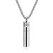 Cold neutral style twelve constellations perfume essential oil aromatherapy bottle titanium steel pendant trendy men and women necklace wear pendant_ipsvogv.com