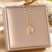 Korean Version Internet Celebrity Live Streaming Titanium Steel Necklace For Women, Fashionable And Dynamic Heart,_ipsvogv.com
