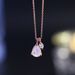 Japanese And Korean Natural Cream Blue Moonstone Pendant S925 Sterling Silver Inlaid Gemstone Ins Style Necklace Rose Gold_ipsvogv.com