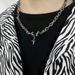 New Thorn Spliced Coarse Necklace Men's Light Luxury And Small Group Hip Hop Accessories Personalized Cold Style Jewelry_ipsvogv.com
