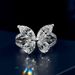 Cao Shi's a Popular Female Online Live Broadcast, Same Light Luxury Bowknot Zircon Ring for Women_ipsvogv.com