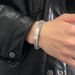 Men's Double Layer Cuban Titanium Steel Bracelet Wristband Male Ins Style Unique Niche Design Street Fashion High-end_ipsvogv.com