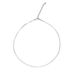 Niche High-end Texture Neutral Blade Snake Bone Necklace Plain Chain Summer Men's And Women's Ins Necklaces Do Not Fade_ipsvogv.com