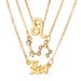 new twelve constellation necklace female personality stacking clavicle chain male couple high grade sense jewelry gift_ipsvogv.com