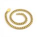Men's Jewelry Hip Hop Single Sided Spring Buckle Stainless Steel Encryption Round Grinding Chain Cuban Chain Titanium Steel Jewelry Necklace Bracelet_ipsvogv.com
