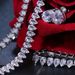 Elegant, Simple Versatile Dress, Banquet And Annual Meeting Accessories, Bride's Wedding Zircon Necklace, Earring Set_ipsvogv.com