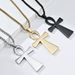 Ancient Egyptian Ankh Cross Titanium Steel Necklace Niche Personality Trendy Wear Pendant_ipsvogv.com