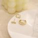 Women’s Jewelry Set Fashion Hot Sale Real Gold Brass Electroplating Personality Exaggerated Style Wide Teardrop Shaped Earrings Three Piece Set_ipsvogv.com