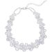 Lace Necklace For Women, Clavicle Chain, Unique Design, Internet Celebrity Necklace, Short Purple Crystal Choker,_ipsvogv.com