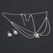 Forehead ornaments eyebrow pendant head ornaments forehead chain water drop chain Bohemian ethnic princess chain_ipsvogv.com