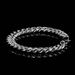 Men's Jewelry Buckle Stainless Steel Round Grinding Encryption Cuban Bracelet Hip Hop Men's Titanium Steel K Gold Bracelet_ipsvogv.com