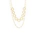 French Retro Geometric Necklace - Gold Plated Stainless Steel Clavicle Chain (Hip Hop Style)_ipsvogv.com