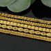 Ladies' Leaf Shaped Water Droplet Heart-shaped Hidden Buckle Women's Geometric Design Br, Gold Plated_ipsvogv.com