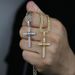 Hip Hop New Skull Cross Pendant Hip Hop Fashion Trend Couple Necklace_ipsvogv.com