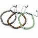 6mm Raw Stone Crystal Hand Rope For Men Ethnic Style Simple Jewelry_ipsvogv.com