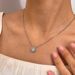 Women's Jewelry Light Luxury Fashion Inlaid Square Zircon Stainless Steel Irregular Ladies Earrings Necklace Set_ipsvogv.com