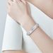 Alloy Bracelet, Rich Peony Flower Open Bracelet, Ethnic Style Jewelry, Women's Oil Drop Bracelet_ipsvogv.com