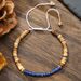 Coconut Wood Chip Emperor Stone Beaded Woven Couple Bracelet Exquisite Fashion Natural Stone Adjustable Bracelet Hand Jewelry Female_ipsvogv.com